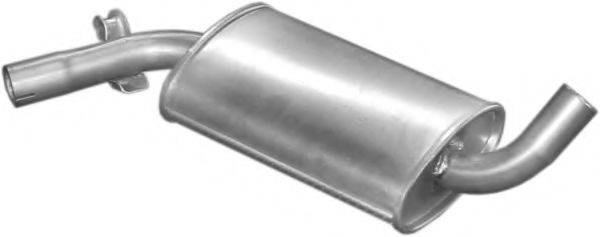 Середній глушник вихлопних газів